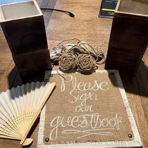 SOLD! Rustic wedding for sale